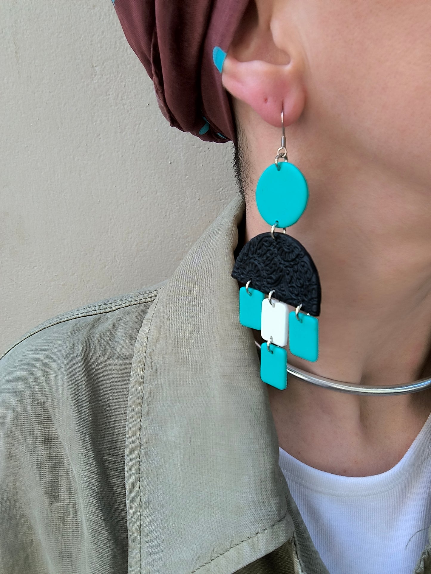 CASTLE Long earrings