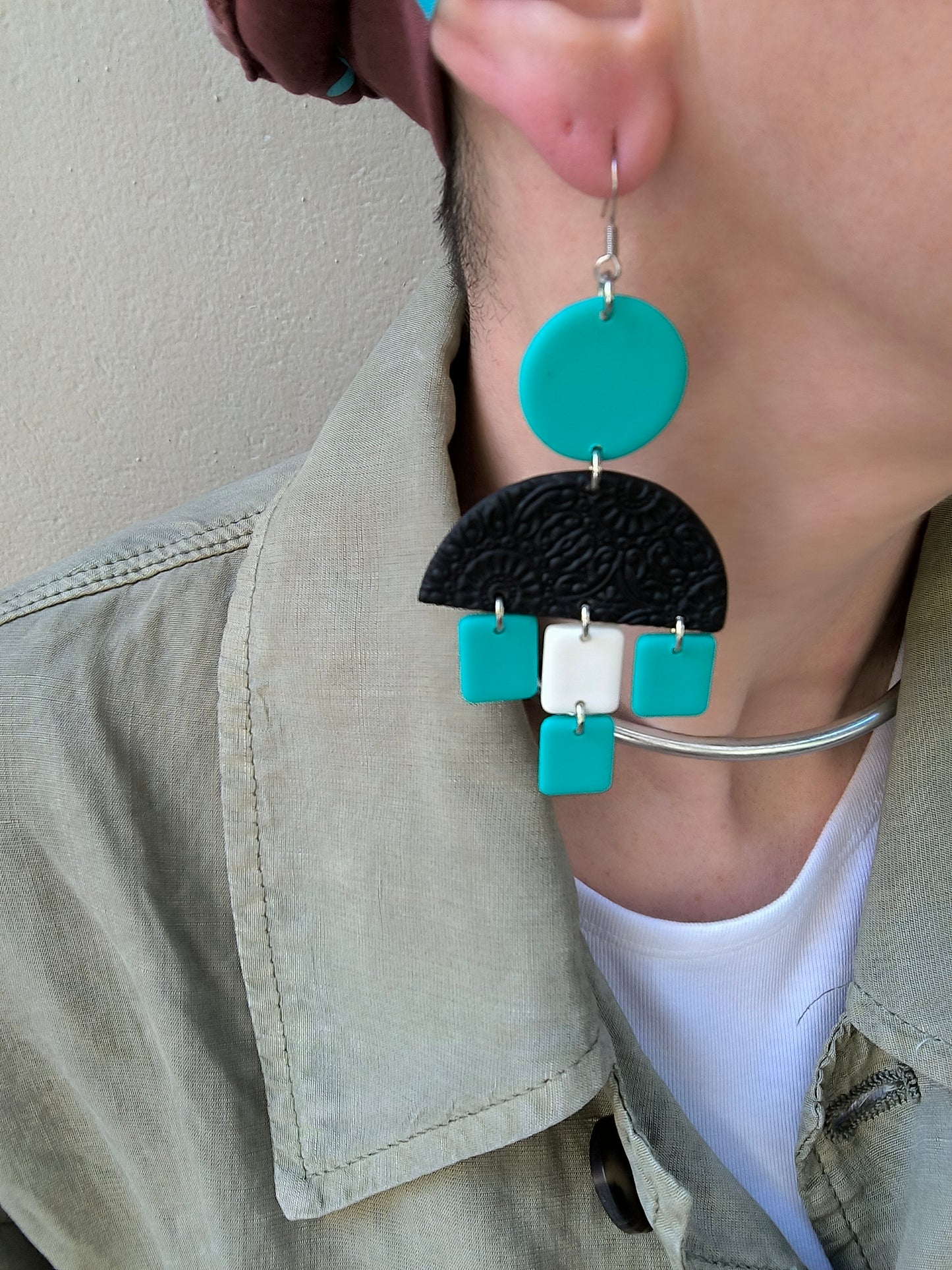 CASTLE Long earrings