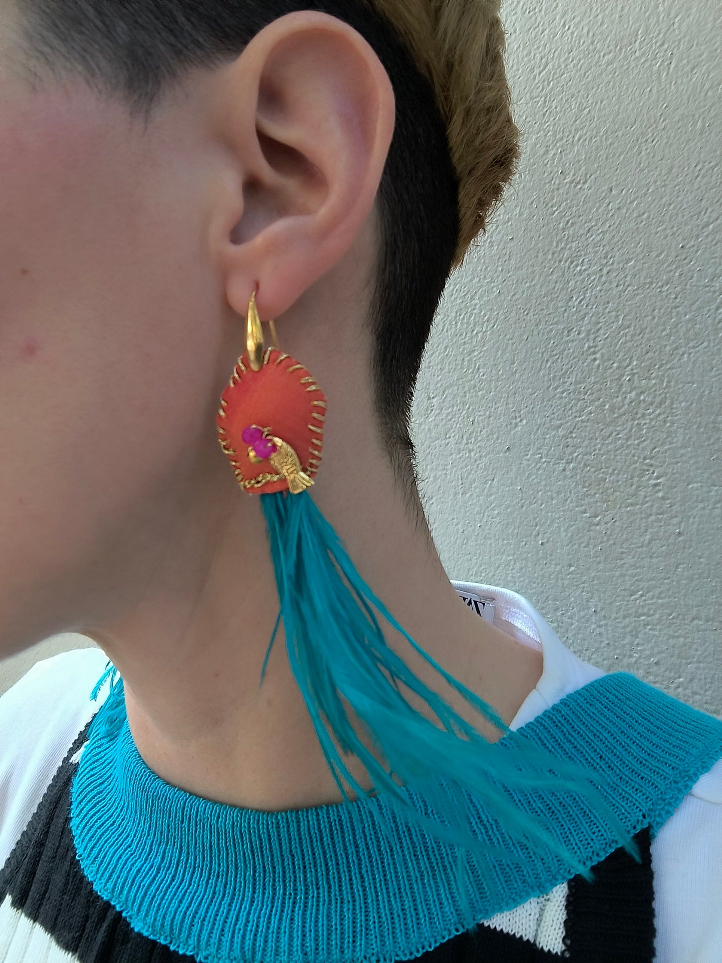 KEEPSAKE Long ethnic earrings