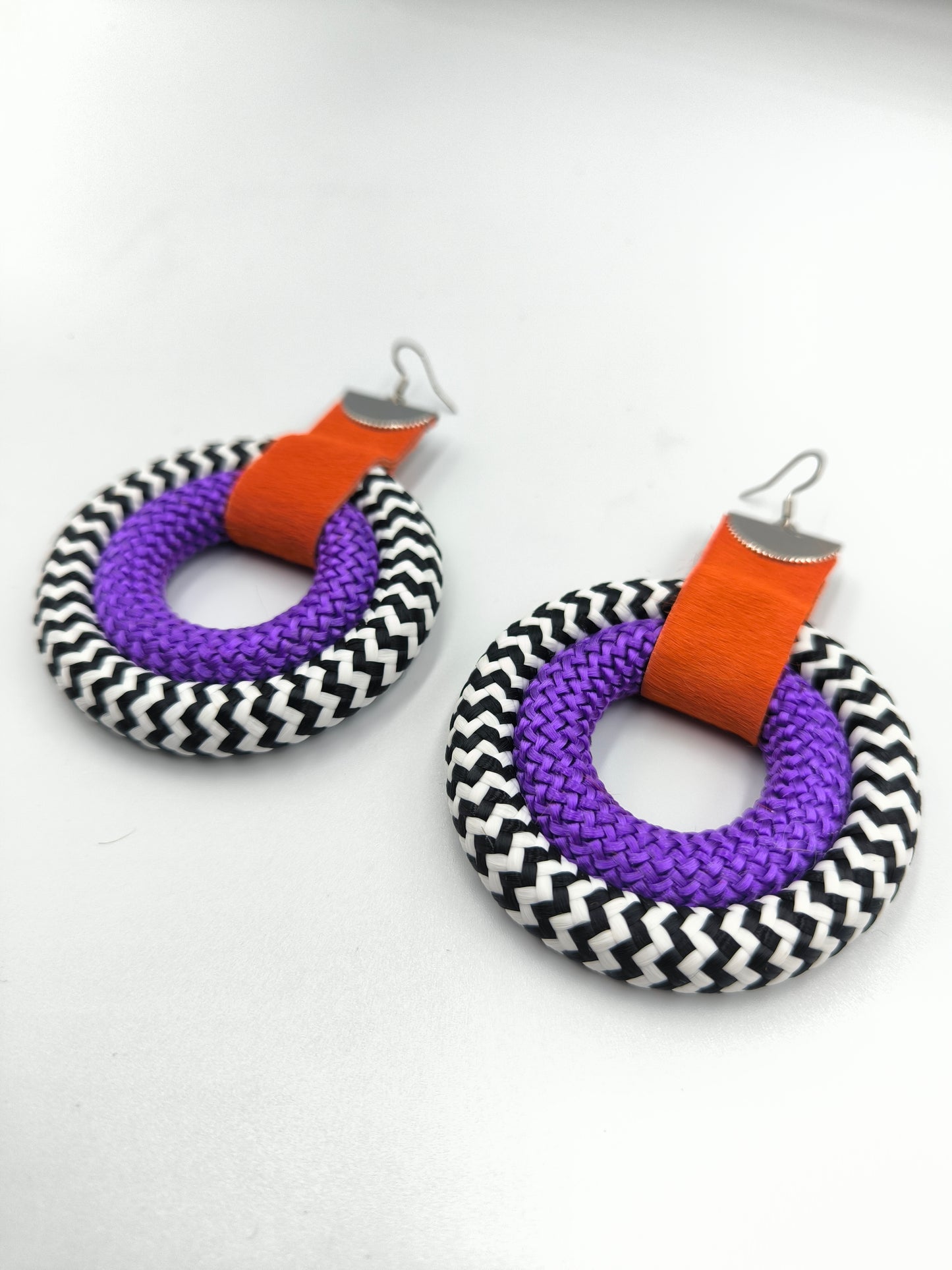 MESILLIA Bold and vibrant statement ethnic earrings