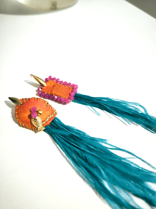 KEEPSAKE Long ethnic earrings