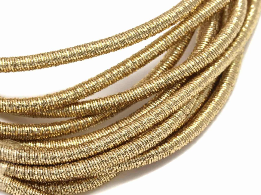 NDEBELE wrap necklace gold
